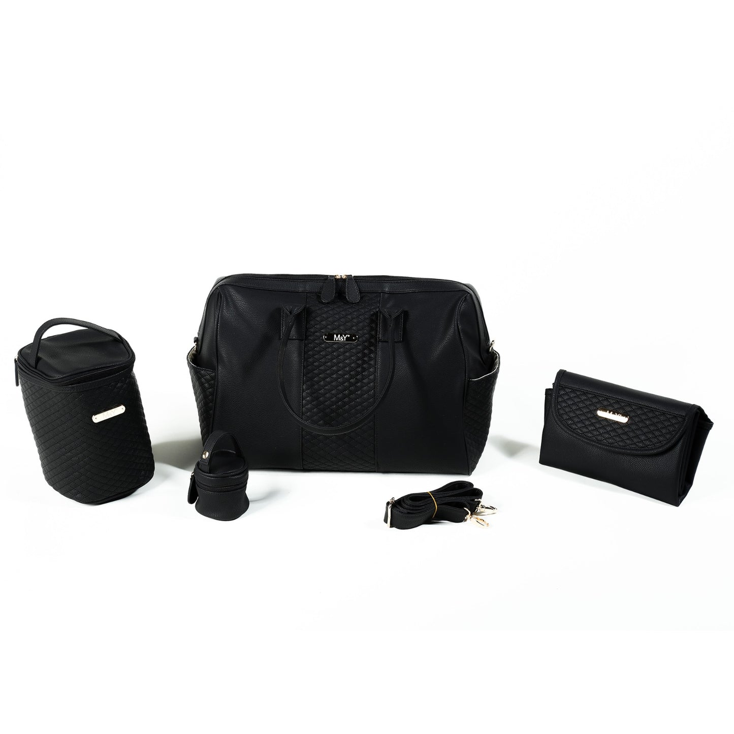 GAIA Mother Baby Care Bag Set - Black