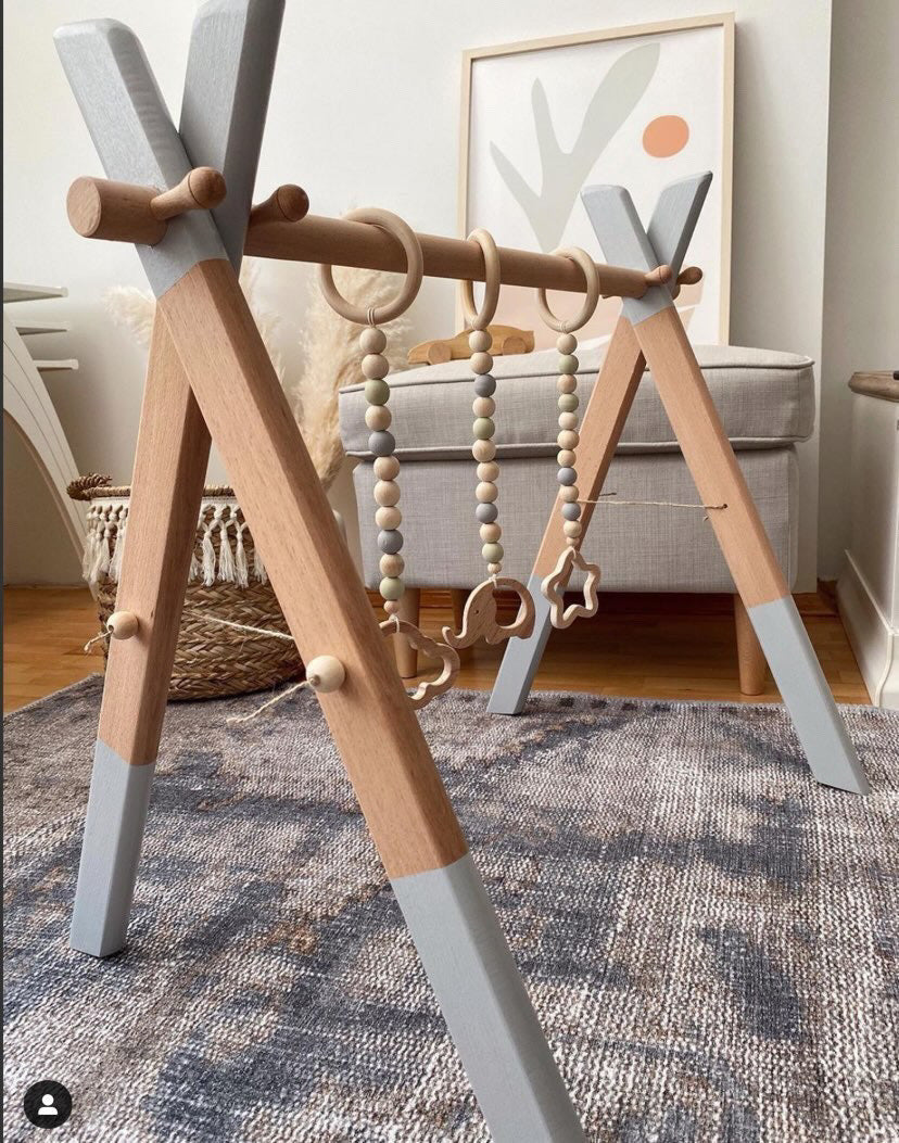 Gray Baby Gym